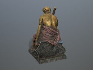Statue 4 3D मॉडल