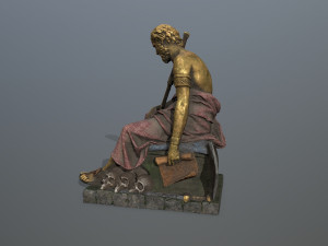 Statue 4 3D मॉडल