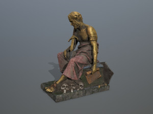 Statue 4 3D मॉडल