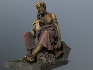 Statue 4 3D मॉडल