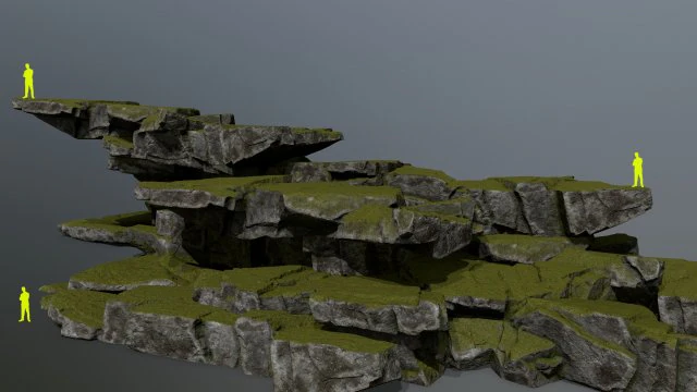 Rocce Modello 3D .c4d .max .obj .3ds .fbx .stl .blend 