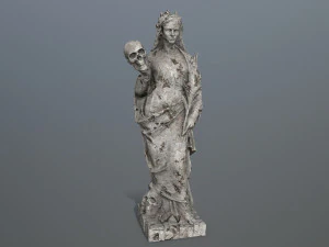 Afrodit Statue 3D Model