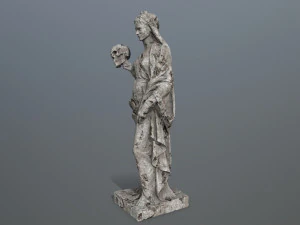 Afrodit Statue 3D Model