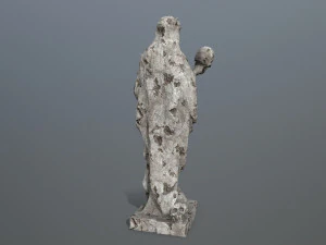 Afrodit Statue 3D Model