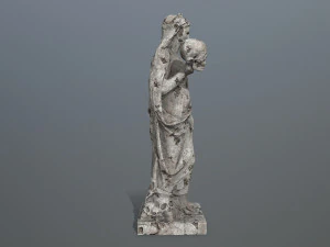 Afrodit Statue 3D Model