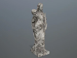 Afrodit Statue 3D Model