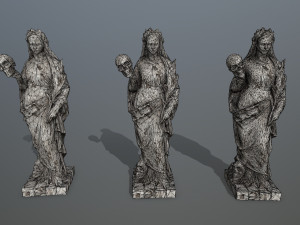 Afrodit Statue Model 3D
