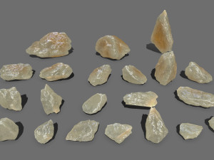 Ice rocks 3D Model