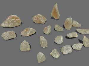 Ice rocks 3D Model