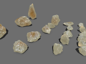 Ice rocks 3D Model