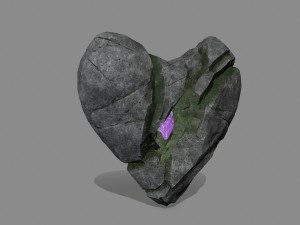 Broken Heart Model 3D