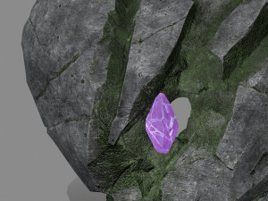 Broken Heart Model 3D