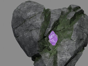 Broken Heart Model 3D