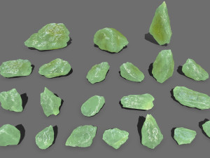 Ice rocks 3D Model