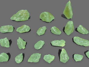 Ледяные скалы 3D Модель