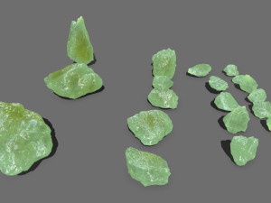 Ice rocks 3D 模型