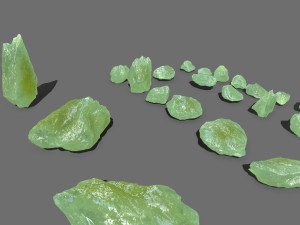 Ice rocks 3D 模型