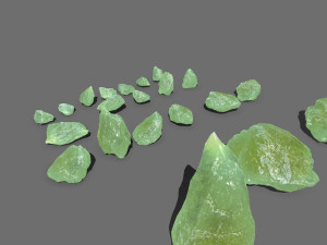 Ice rocks 3D 模型