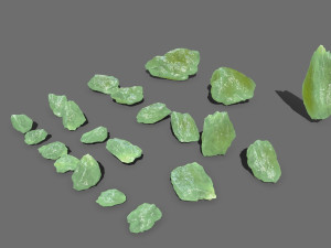 Ice rocks 3D 模型