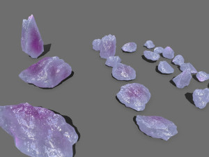 Crystal rocks Modelo 3D