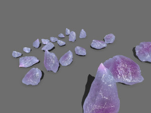 Crystal rocks Modelo 3D