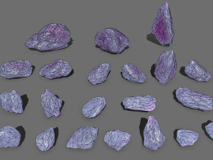 Crystal rocks Modelo 3D