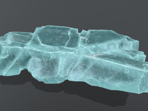 Ice rocks 3D Модель