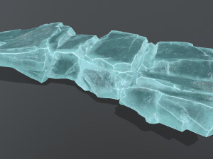 Ice rocks 3D Модель