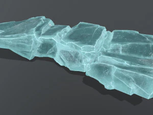 Ice rocks 3D Model
