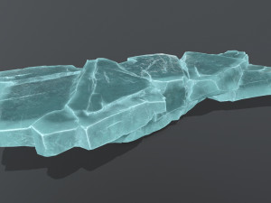 Ice rocks 3D Модель