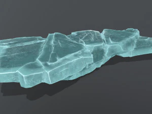 Ice rocks 3D Model