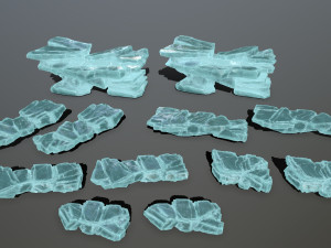 Ice rocks 3D Модель