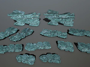 Ice rocks 3D Model