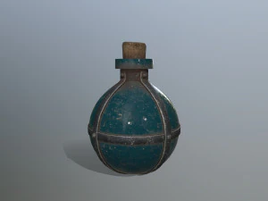 Bottiglia di pozione Modello 3D