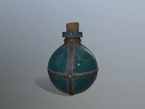 Potion bottle 3D Model