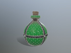 Potion bottle Model 3D