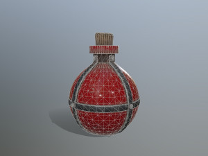Potion bottle 3D मॉडल