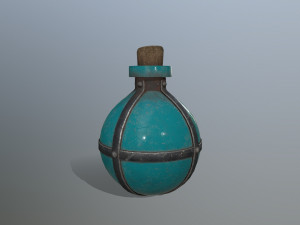 Potion bottle 3D Model