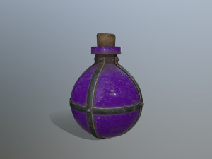 Potion bottle Model 3D