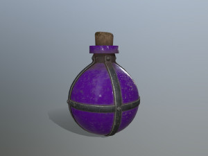 Potion bottle Model 3D