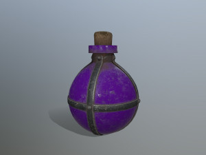 Potion bottle Model 3D