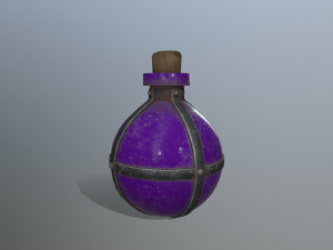 Potion bottle Model 3D