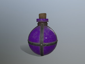 Potion bottle Model 3D