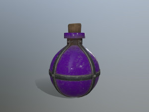 Potion bottle Model 3D