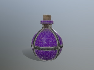 Potion bottle Model 3D