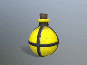 Potion bottle 3D Model