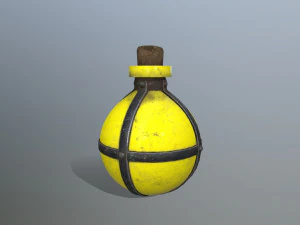 Potion bottle 3D Model