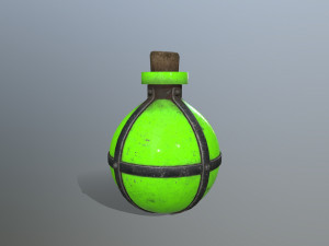Potion bottle 3D Model
