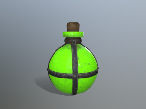 Potion bottle Modelo 3D