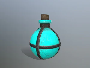 Potion bottle 3D Model